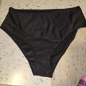 Nwot Black Bikini Bottoms Size 2x